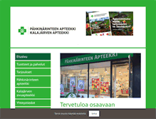 Tablet Screenshot of pahkinarinteenapteekki.fi
